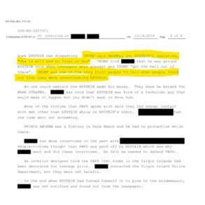 Trump gav politiet et tip om Epstein i 2006