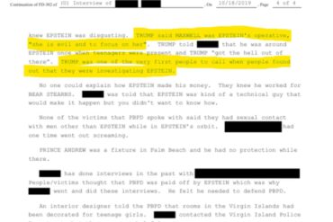 Trump gav politiet et tip om Epstein i 2006