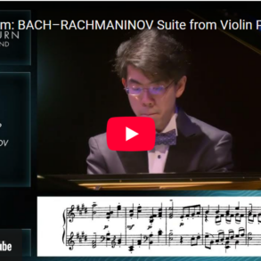 Bach/Rakhmaninov: Tre satser frs Partita nr.3 i E-dur, BWV 1006.