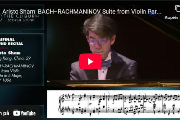 Bach/Rakhmaninov: Tre satser frs Partita nr.3 i E-dur, BWV 1006.