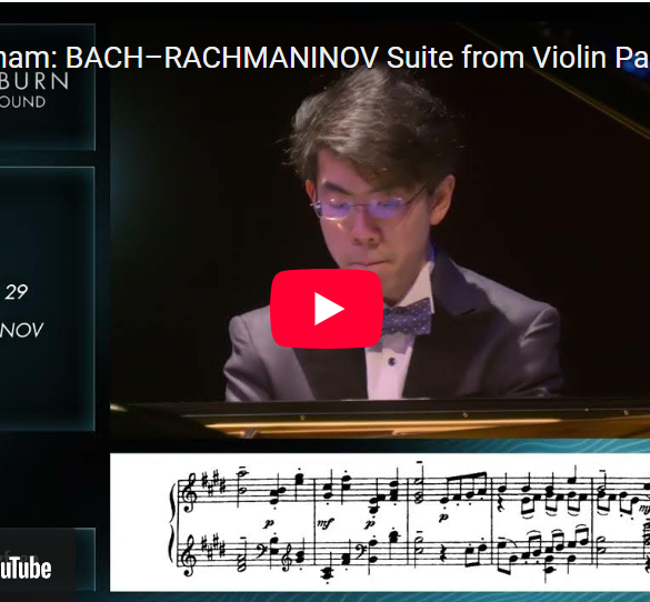 Bach/Rakhmaninov: Tre satser frs Partita nr.3 i E-dur, BWV 1006.