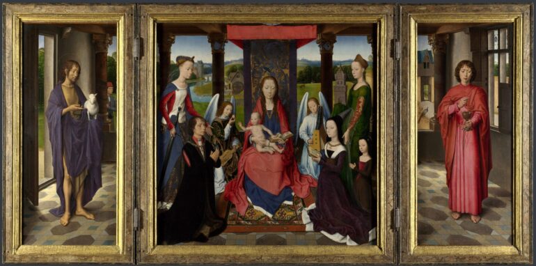 Donne-triptyket (c.1470).