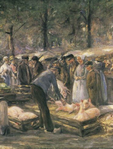 Grisemarked i Haarlem (c.1890-91).