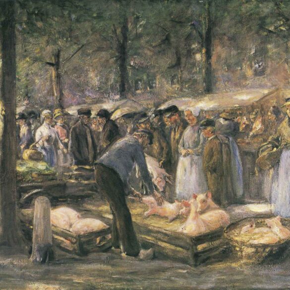 Grisemarked i Haarlem (c.1890-91).