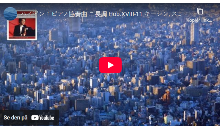 Mellemspil – Haydn: Klaverkonsert nr.11 i D-dur (c.1780-83).