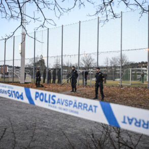 Ung mand skudt og dræbt på fodboldbane syd for Stockholm